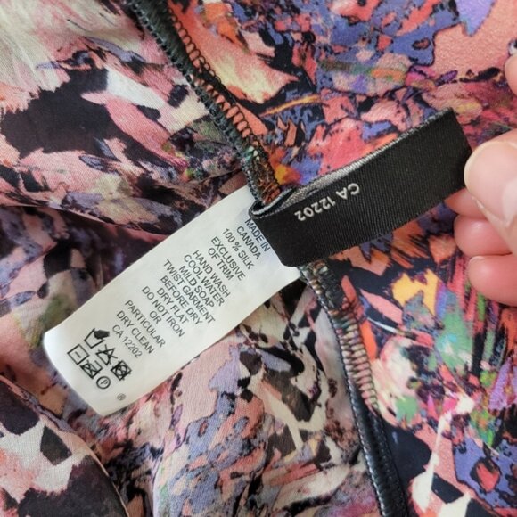 Shan Silk floral strapless lounge/ beach dress - Picture 5 of 5